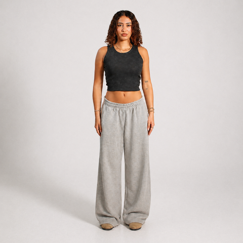 Seven Seventy Seven Shadow Stone Ribbed Tank Top