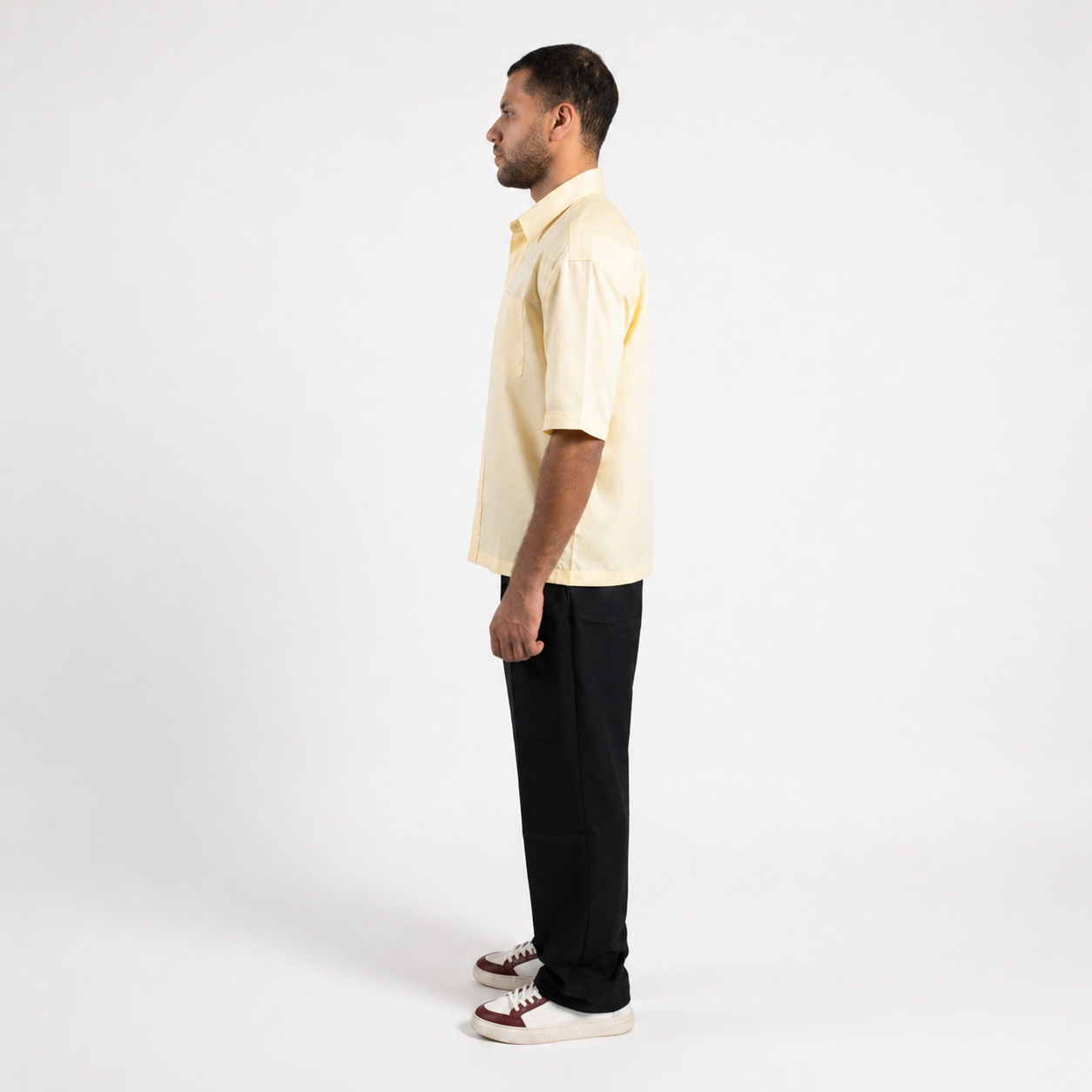 Denjoe Short Sleeve Linen Shirt Boxy Fit