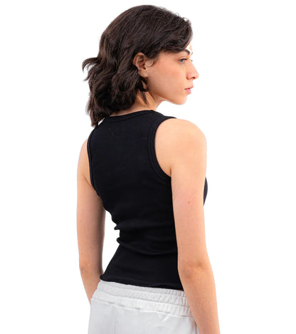 CTRL U Shaped Ribbed Tank Top
