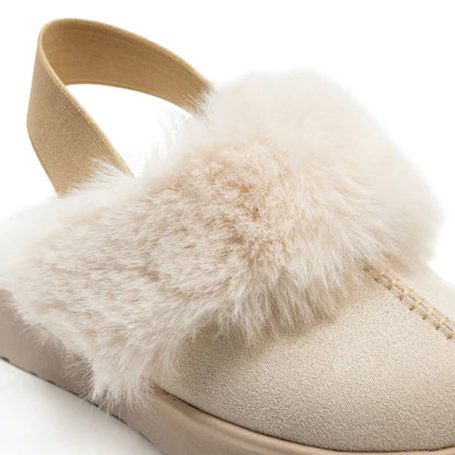 Gogo Collection Suede Slingback Clogs