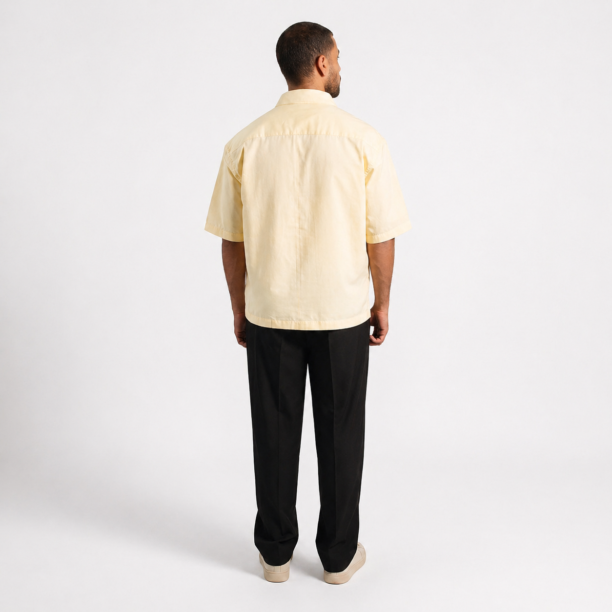 Denjoe Short Sleeve Linen Shirt Boxy Fit