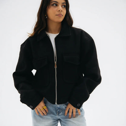 Oshe Soft Cropped Jacket