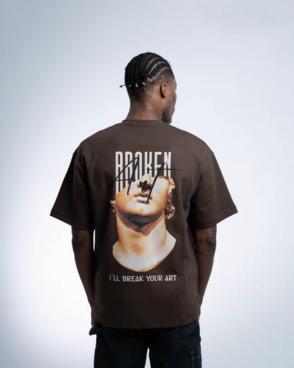 Denjoe &quot;BROKEN ART&quot; Oversized Tee