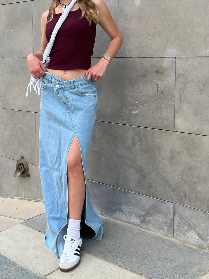 Maison de Chris Skirts Long Cut