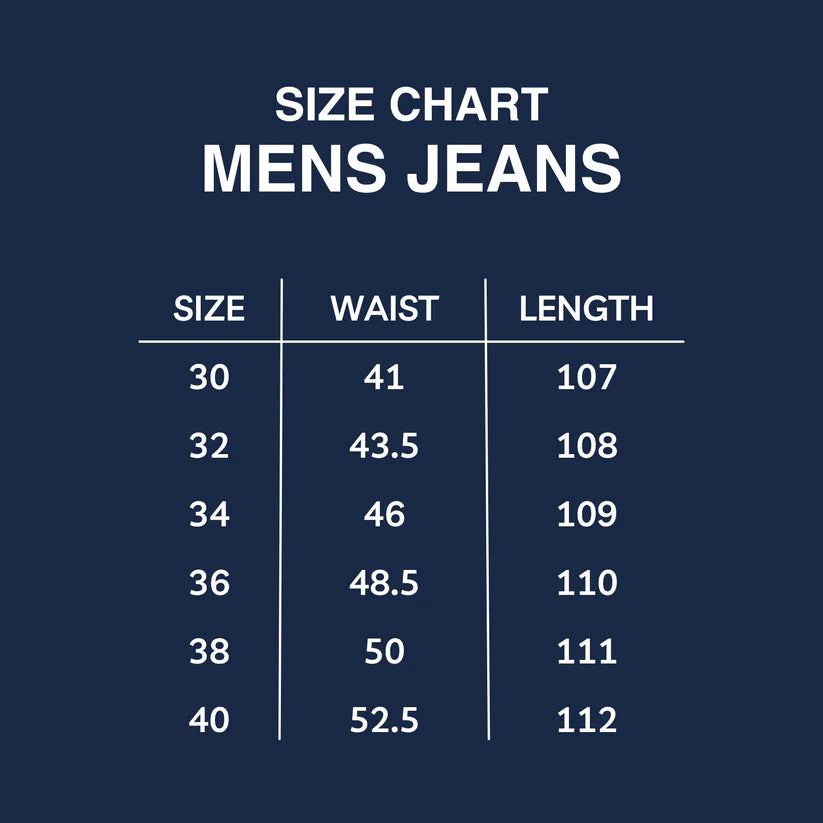 Navy Wide leg jeans/Men