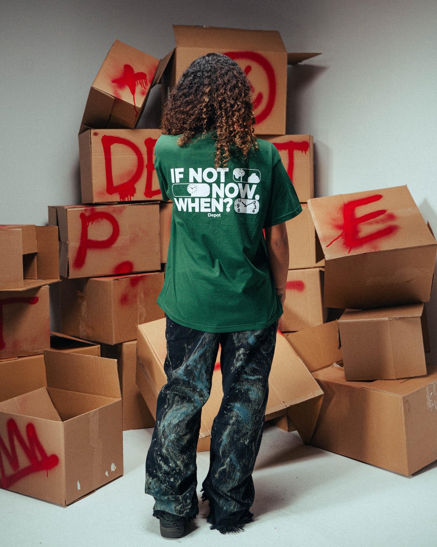Depot When Now T-shirt