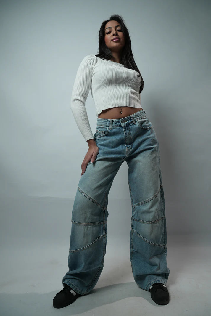 Maison de Chris Empire Denim Pants