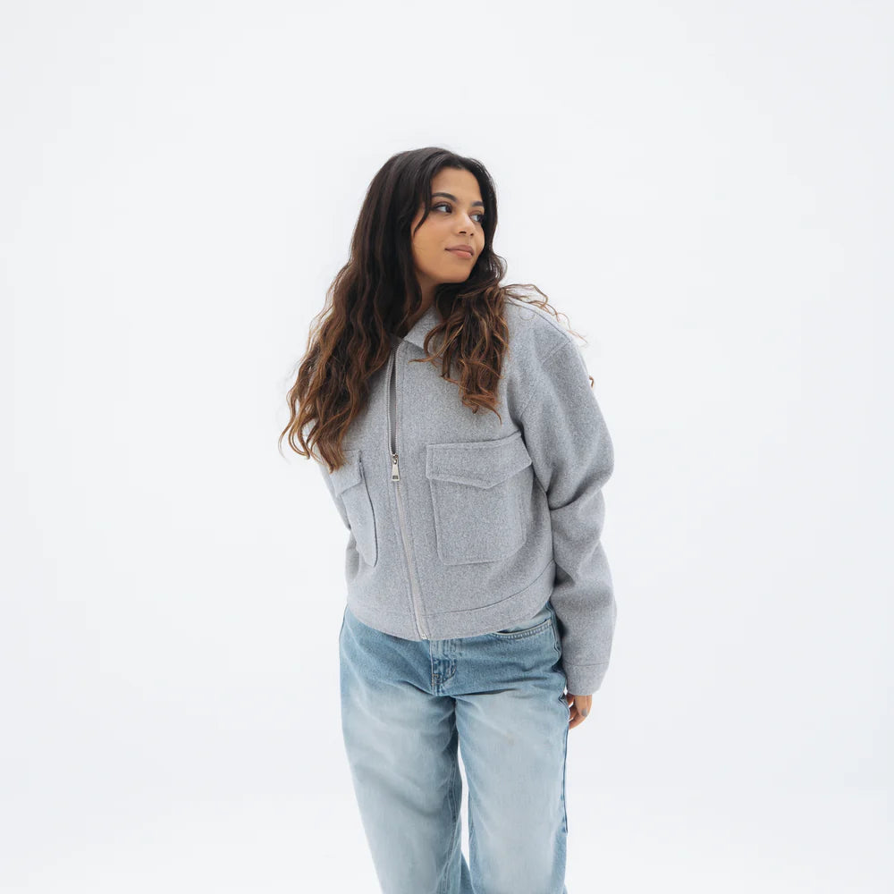 Oshe Soft Cropped Jacket
