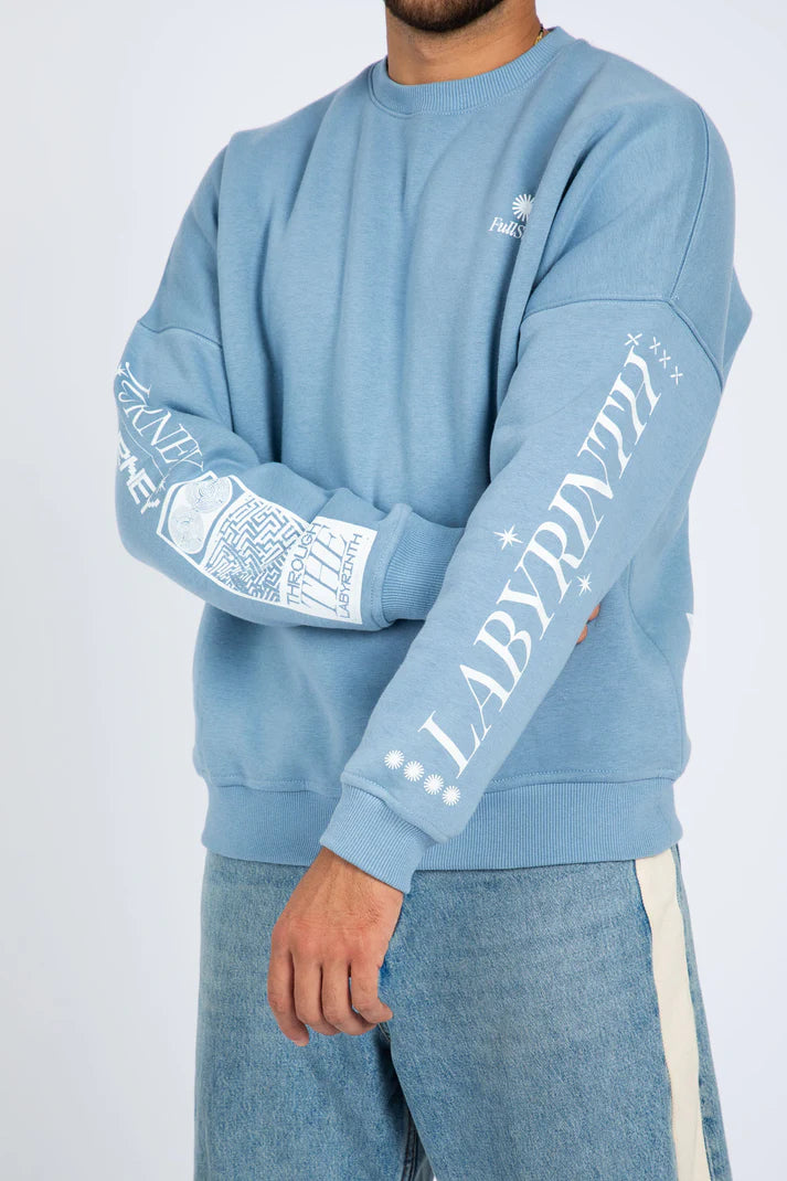 Full Slang Labyrinth Crewneck