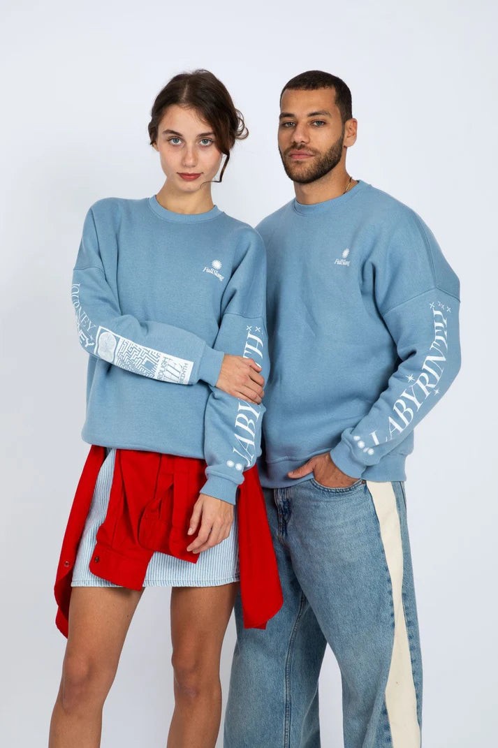 Full Slang Labyrinth Crewneck
