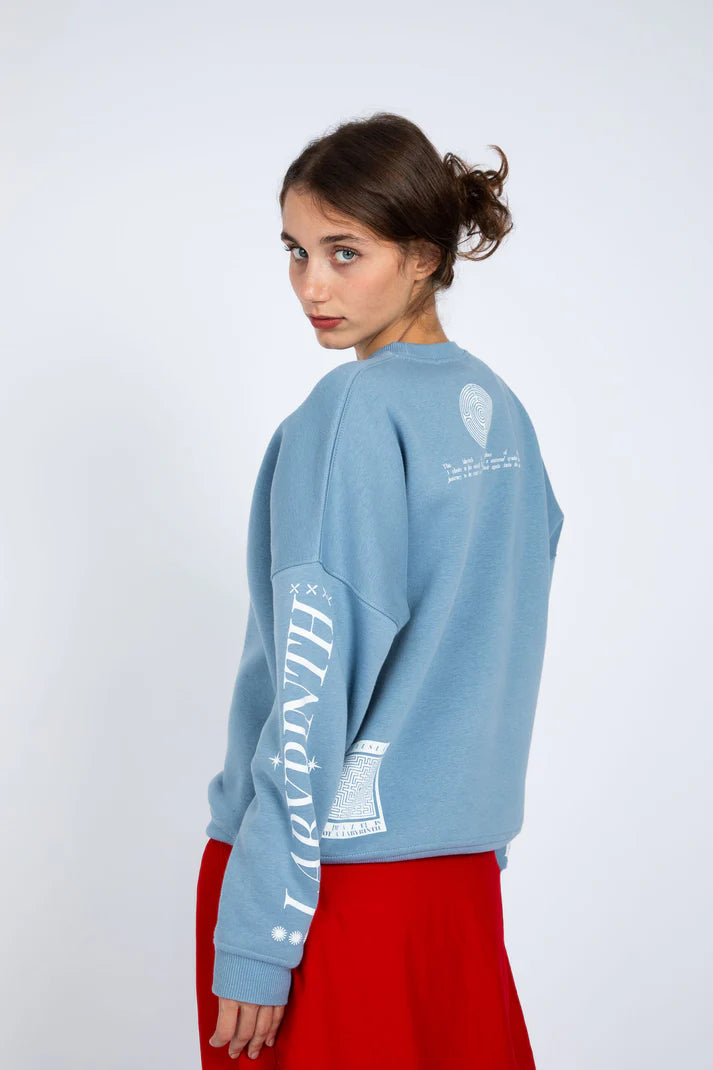 Full Slang Labyrinth Crewneck