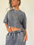 Maison De Chris Cropped T Shirt