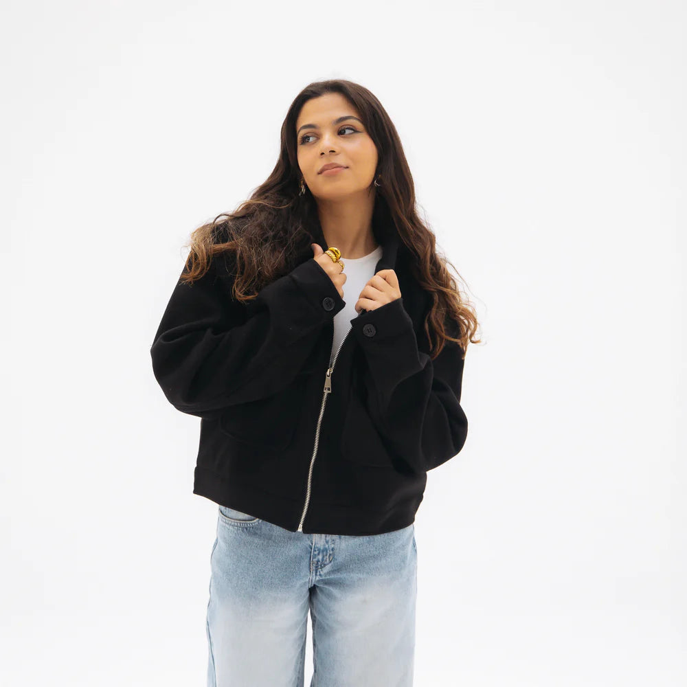Oshe Soft Cropped Jacket