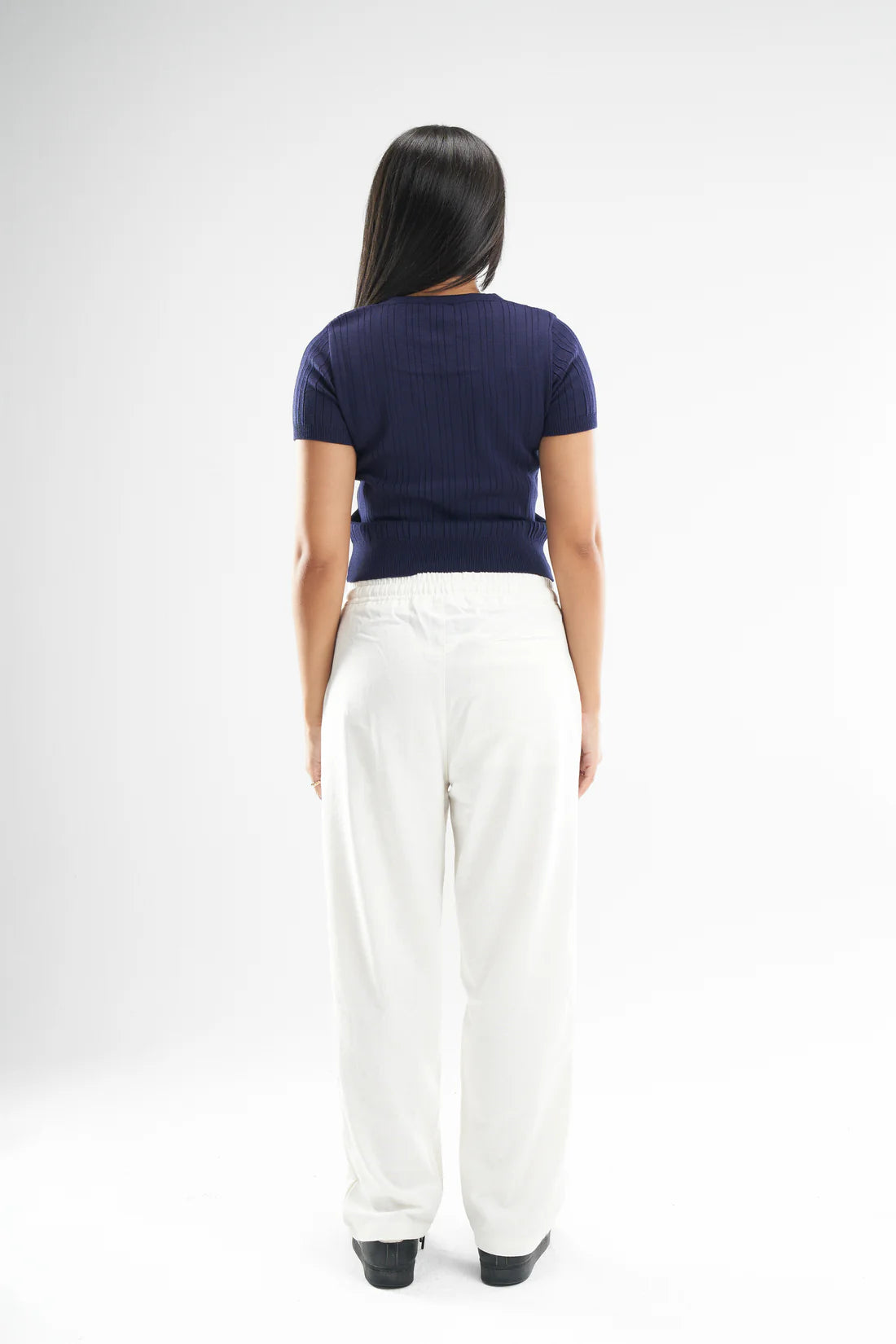 Zedzee Star Cropped Knitted