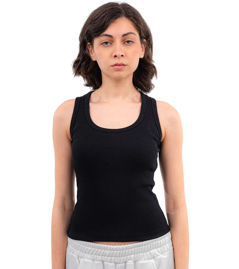 CTRL U Shaped Ribbed Tank Top
