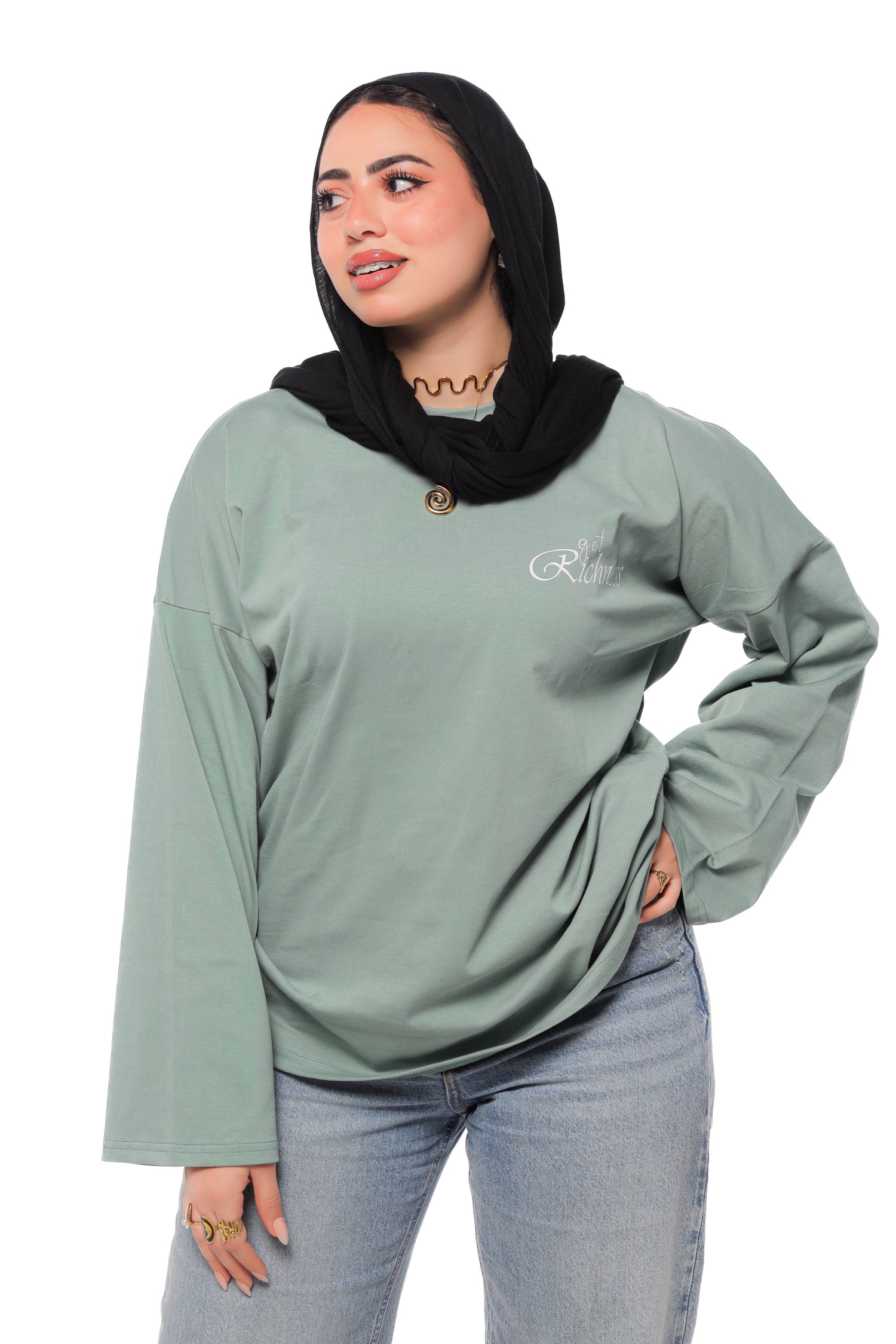 Richness Tee For Hijabey