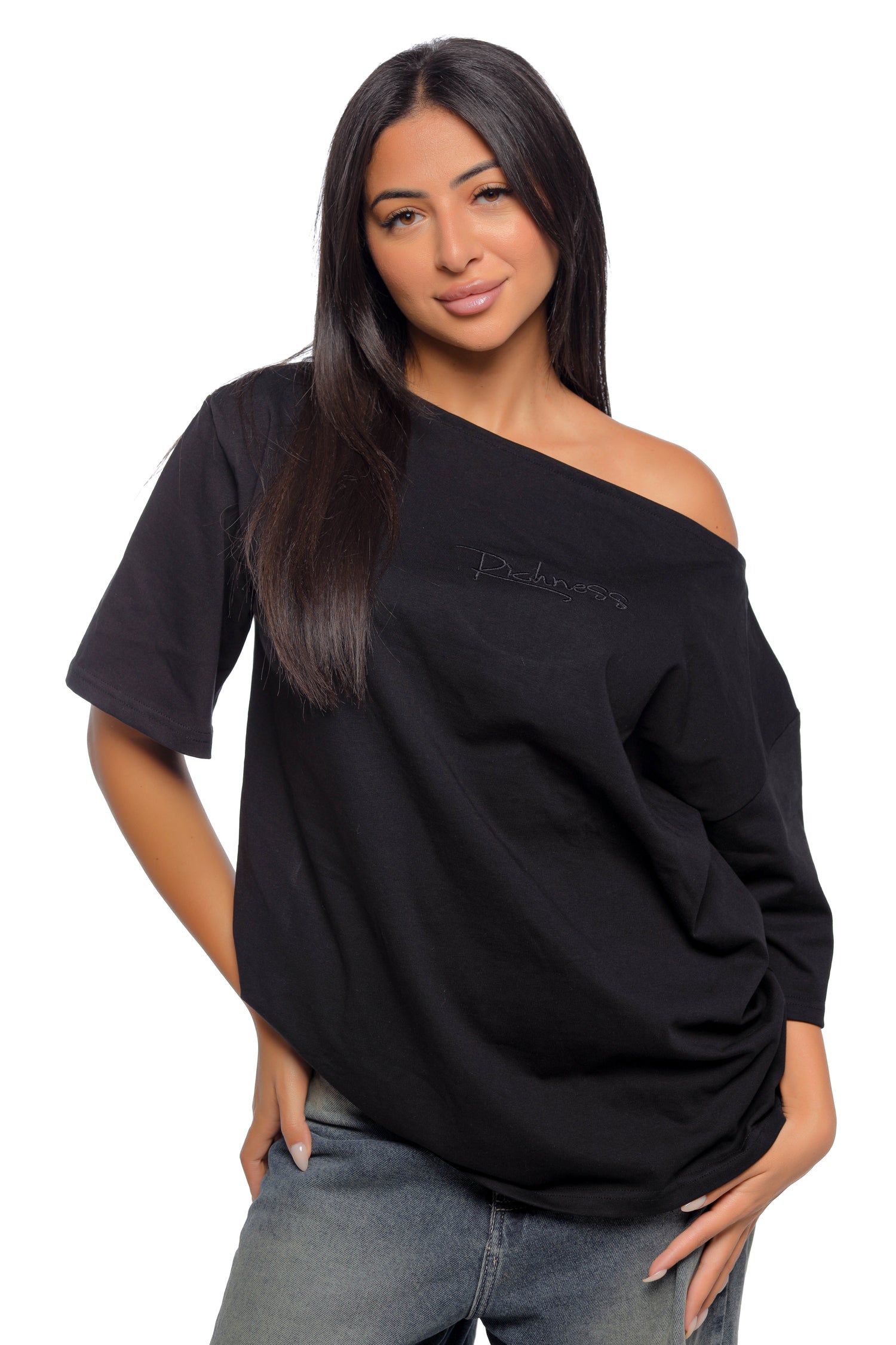 Richness Tee Off Shoulder