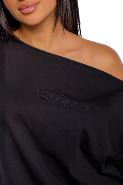 Richness Tee Off Shoulder