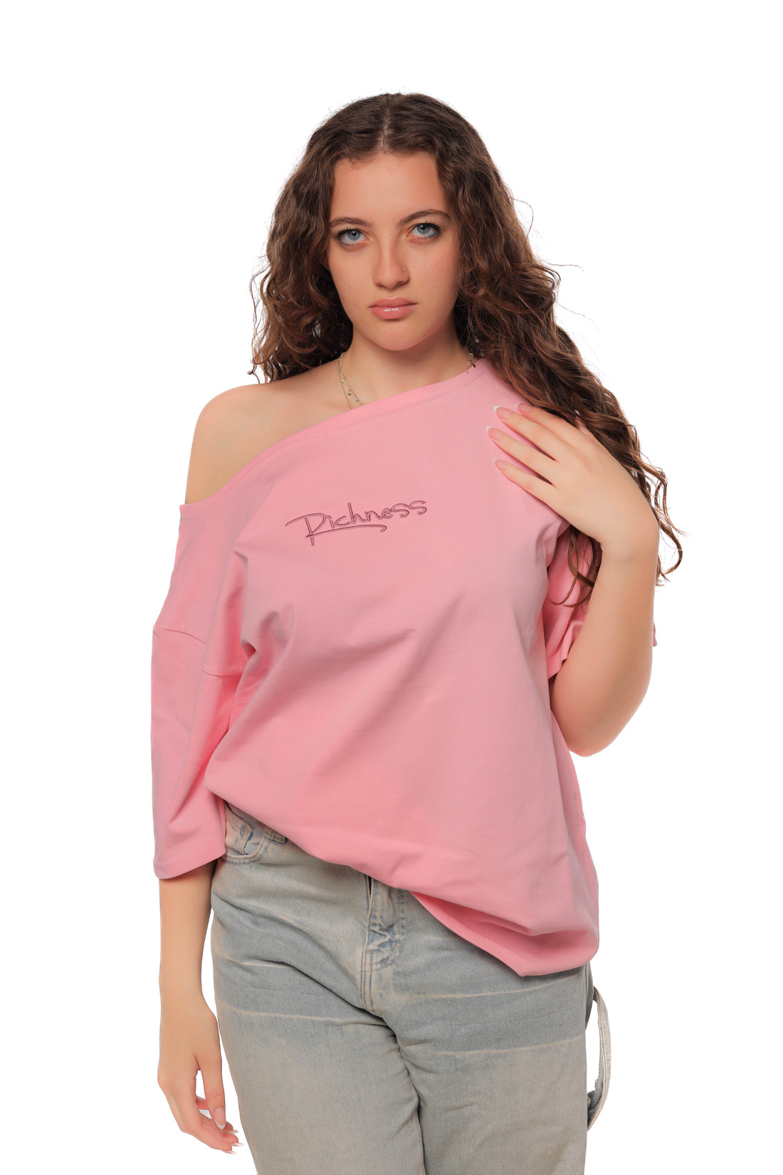 Richness Tee Off Shoulder