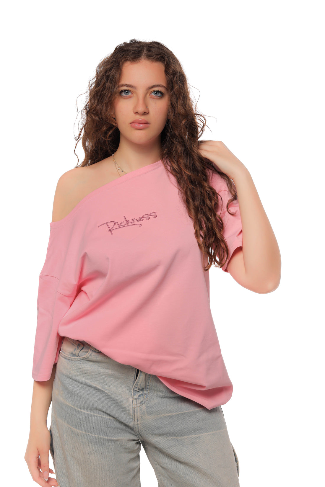 Richness Tee Off Shoulder