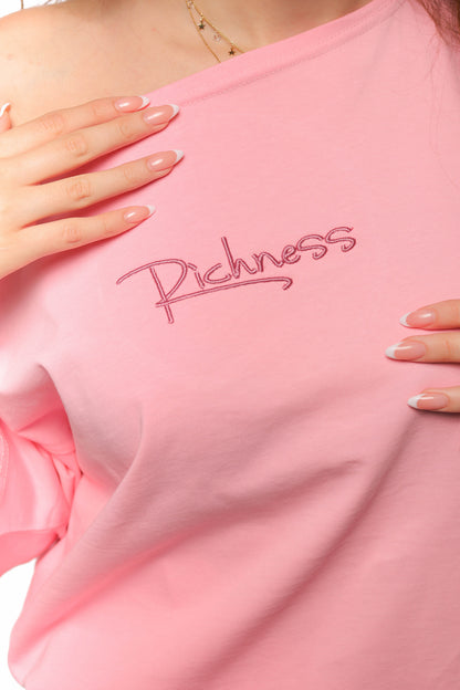 Richness Tee Off Shoulder
