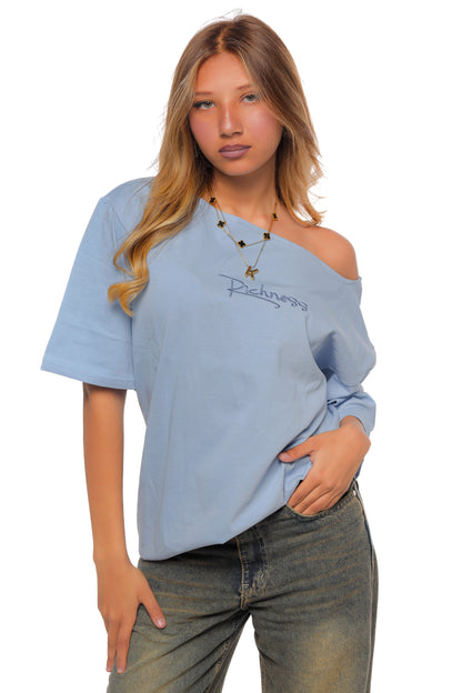 Richness Tee Off Shoulder