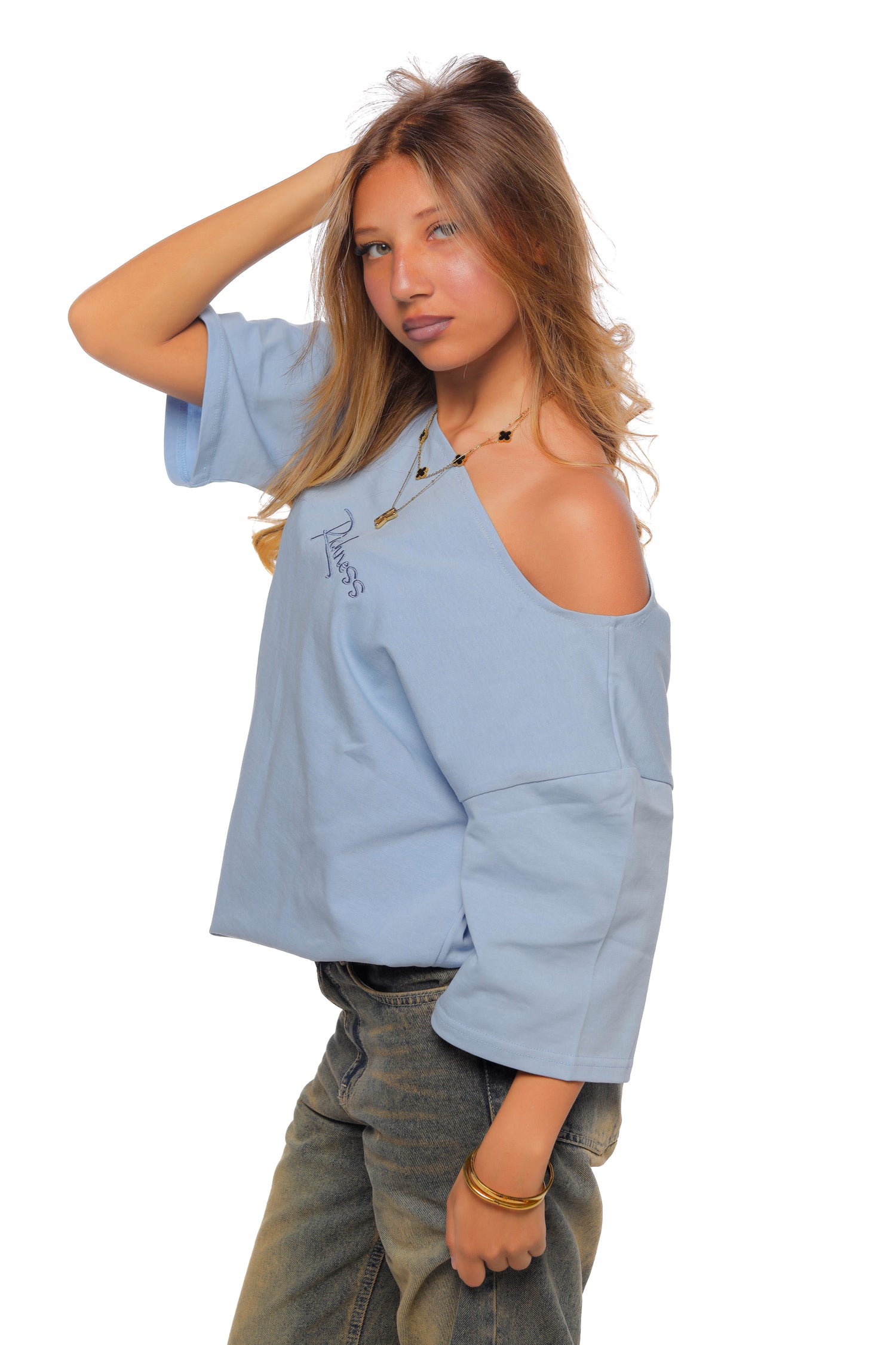Richness Tee Off Shoulder