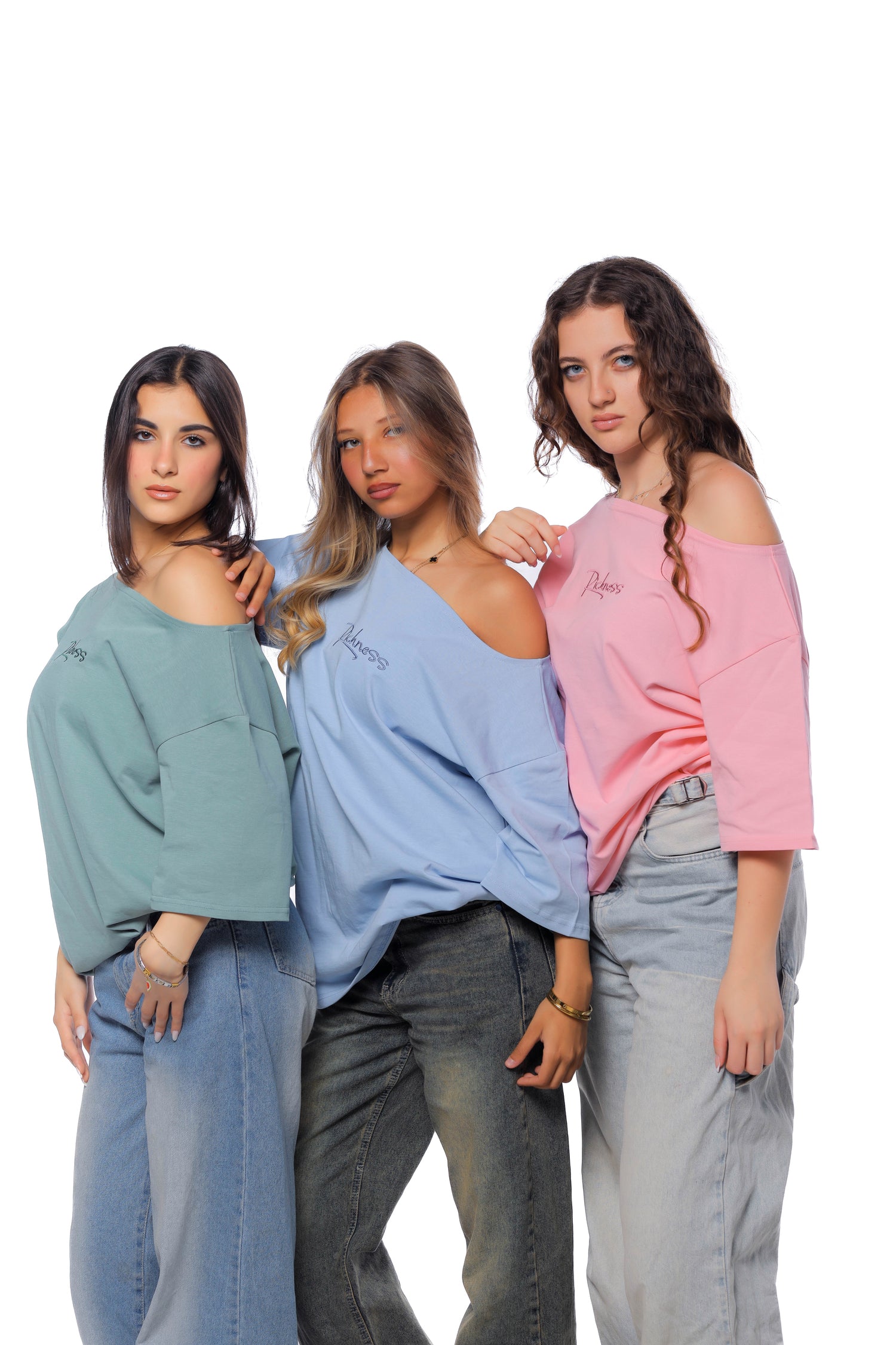 Richness Tee Off Shoulder