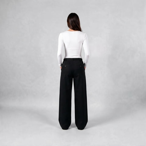 Diss & Miss Cotton Square Neck Long Sleeve