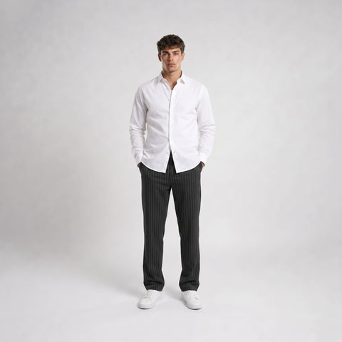 The Blanks Pinstripe Pants