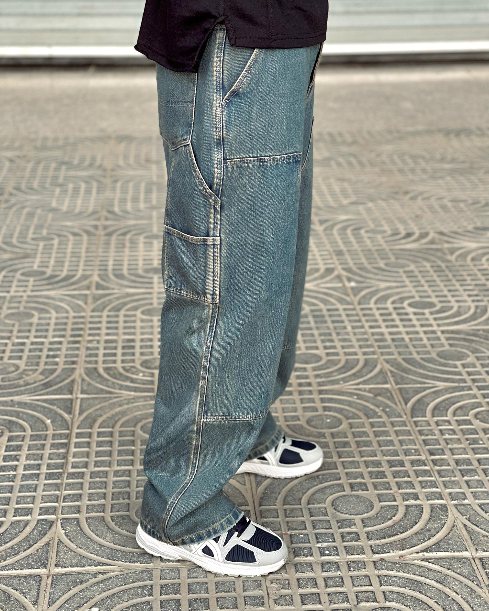 Nas Trends Carpenter Unisex Denim  Pant