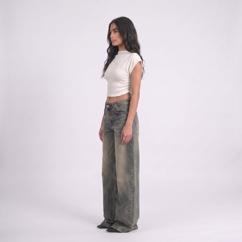 Psych Textured Top