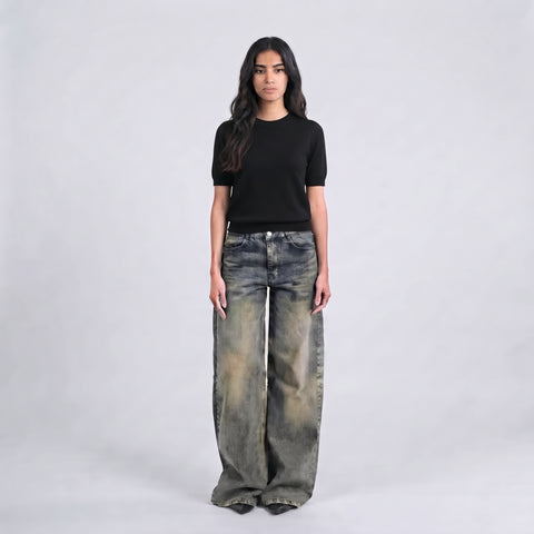 Aja Women Knit T Shirt