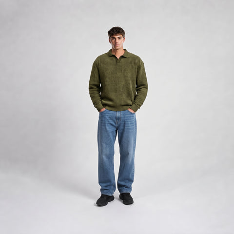 Slack Resort Long Sleeve Polo