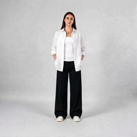 Frenchee Pure Linen Shirt