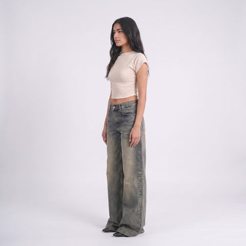 Psych Textured Top