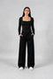 Diss & Miss Cotton Square Neck Long Sleeve