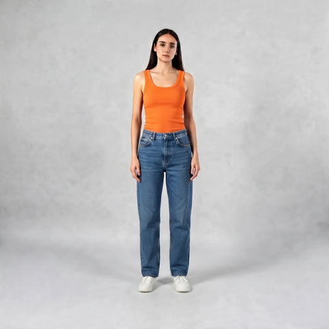 Diss & Miss Round Tank Top Ribbed