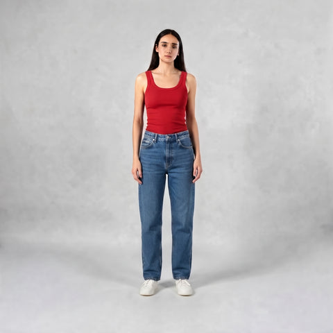 Diss & Miss Round Tank Top Ribbed