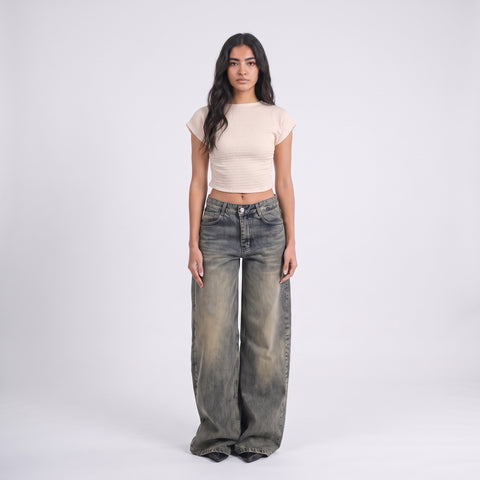 Psych Textured Top