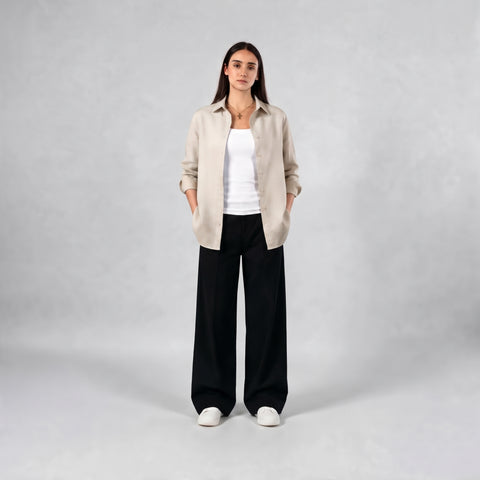 Frenchee Pure Linen Shirt