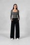 Diss & Miss Cotton Square Neck Long Sleeve