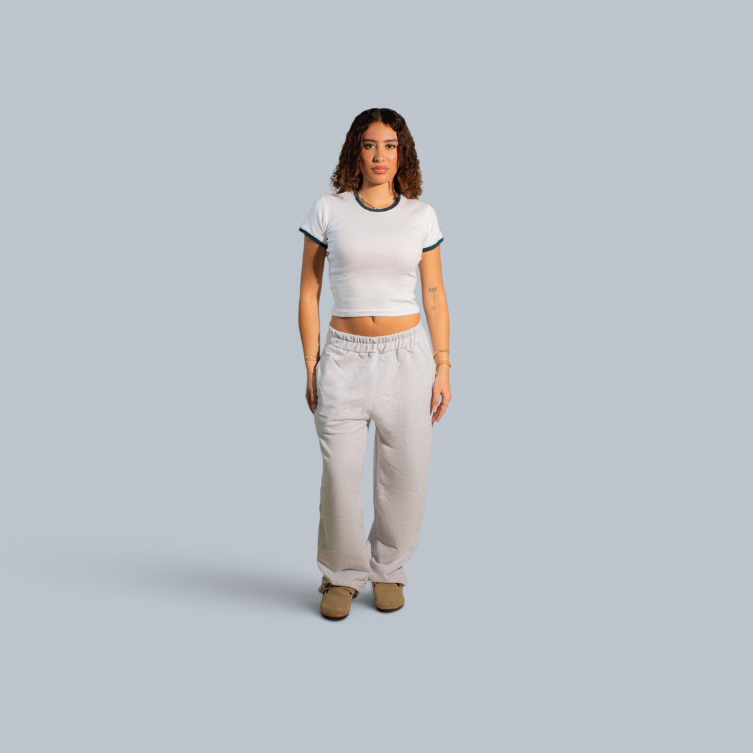 Denjoe Cool Contrast Baby Tee