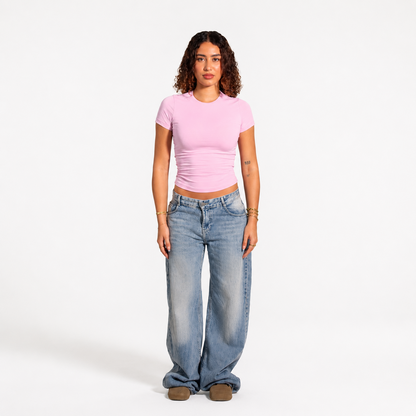 Coconut Basics Summer Crew Tee