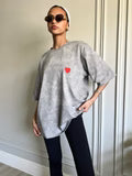Maison De Chris T Shirt With Heart