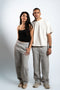 Blurred Wide Leg Sweatpants