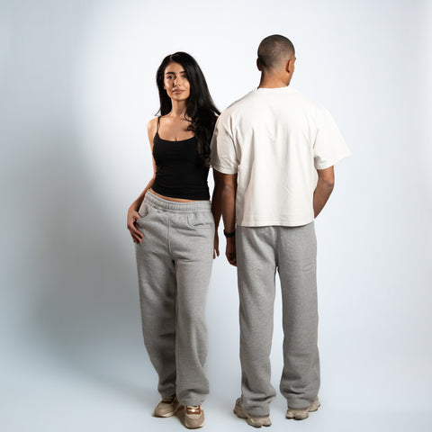 Blurred Wide Leg Sweatpants