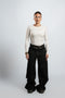 Seemly Long Sleeve Cotton Round