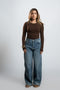 Seemly Long Sleeve Cotton Round