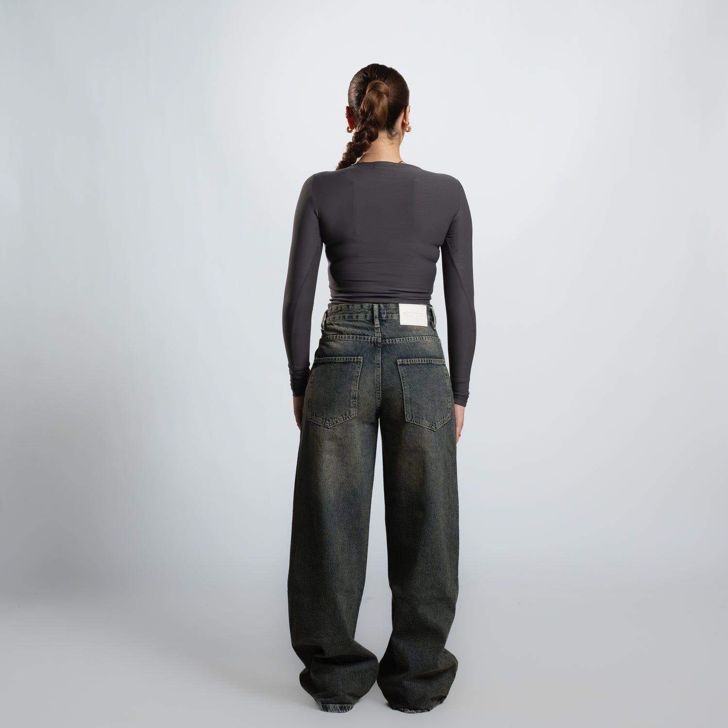 Seemly Long Sleeve Cotton Round